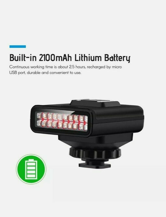 Studio de photographie IR Infrarouge LED Lumière Vision nocturne Lampe de griffe pour appareil photo reflex numérique 