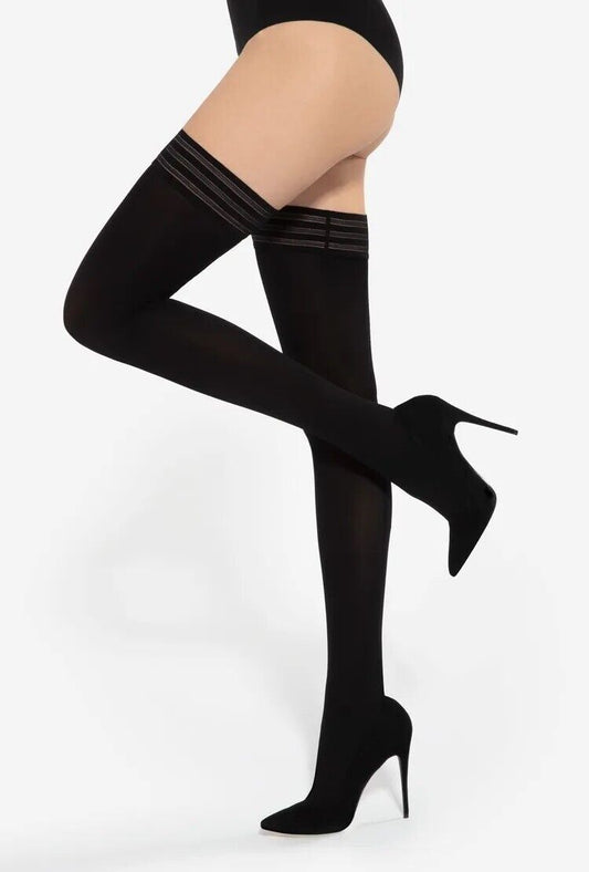 Gatta Hold-up Stockings 60 Den - www.Shopthatapp.com