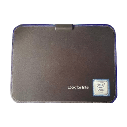 INTEL GAMING-MAUSPAD MIT BLAUER LED – USB-LEUCHTET – RUTSCHFEST (365 x 255 mm)