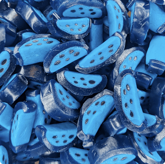 Groovy Sweets Pick N Mix 1 kg Wundertüte – Blaue Himbeer-Häppchen