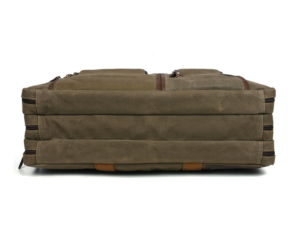 Salerno Canvas Chef Knife Case Olive Green (KR-62) - www.Shopthatapp.com
