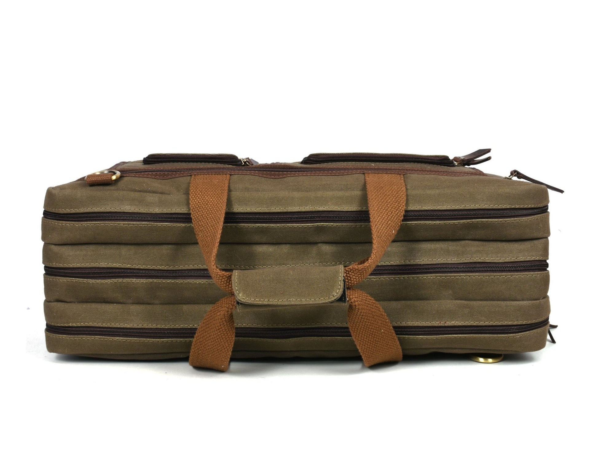 Salerno Canvas Chef Knife Case Olive Green (KR-62) - www.Shopthatapp.com