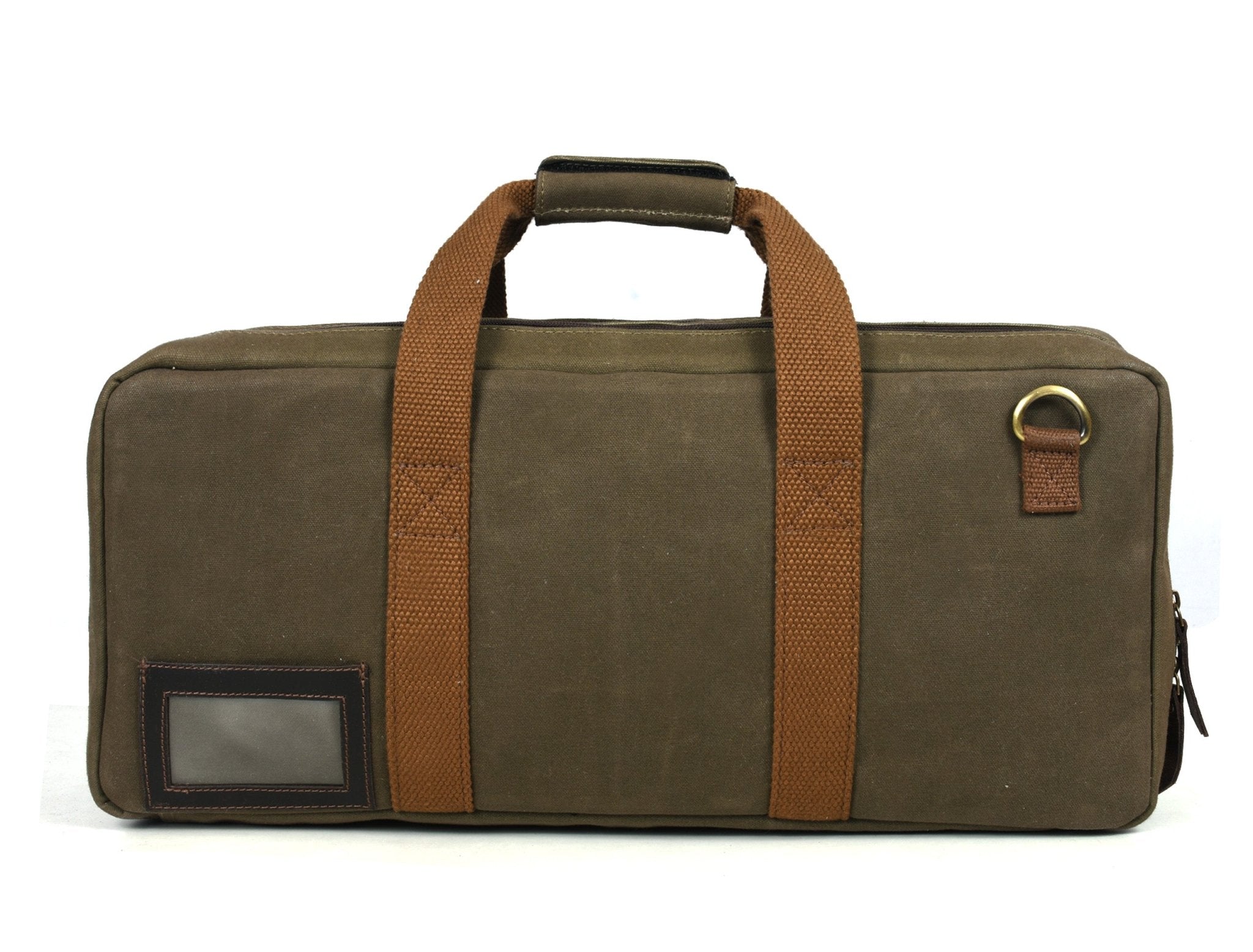 Salerno Canvas Chef Knife Case Olive Green (KR-62) - www.Shopthatapp.com