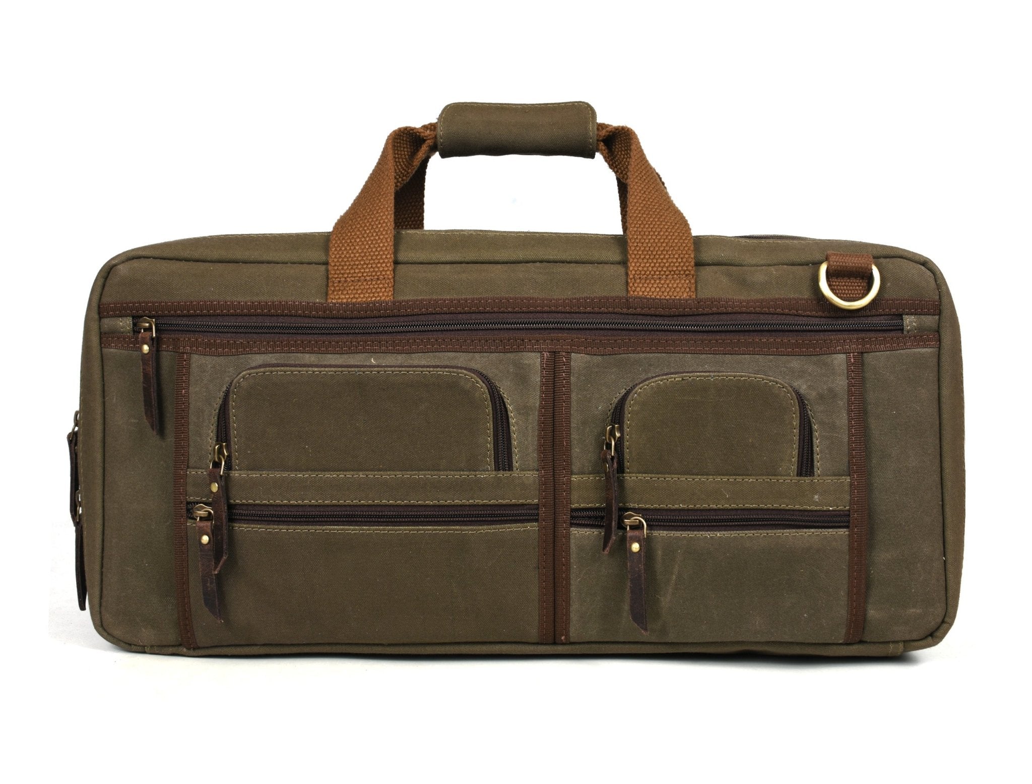 Salerno Canvas Chef Knife Case Olive Green (KR-62) - www.Shopthatapp.com