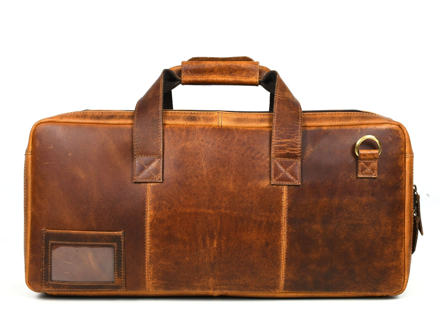 Salerno Leather Chef Knife Case Stress Brown (KR-61) - www.Shopthatapp.com