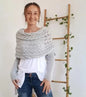 Sally knitted long sleeve shawl - www.Shopthatapp.com