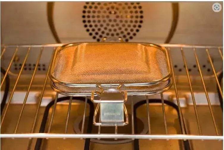 Sandwich BBQ Grill Sandwich Oven Food Bread Stainless Steel Barbecue Net BBQ Grill Breakfast Baking Tool - www.Shopthatapp.com