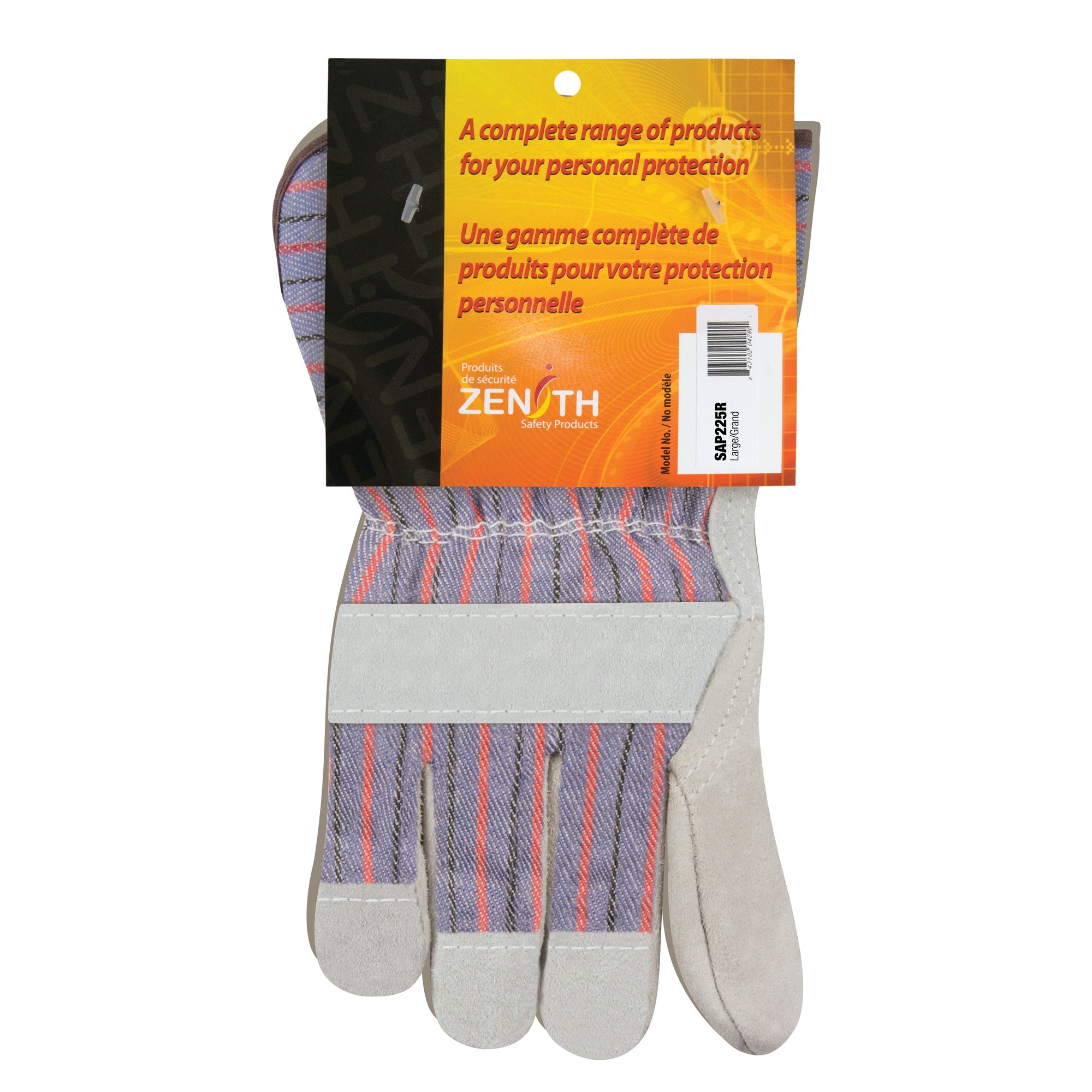 Premium Patch Palm Fitters Gloves, Large, Split Cowhide Palm, Cotton Inner Lining - www.Shopthatapp.com