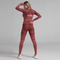 Saskia Gymwear Legging and Long Sleeve Top Set