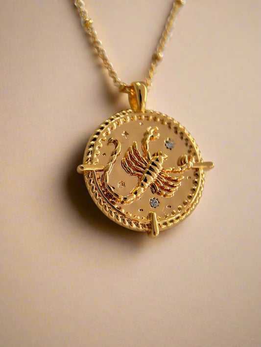 Scorpio Necklace - www.Shopthatapp.com