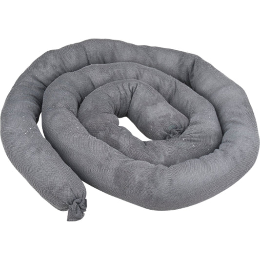 Sorbents Sock, Universal, 65 gal. Absorbancy, 3" W x 8' L, Pack of 20 - www.Shopthatapp.com