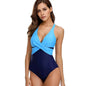 Charming Solid color One Piece Swimsuit Women Swimwear Bodysuit Swimsuit Female Push Up Monokini High Waist Bathing Suits Beach Wear - www.Shopthatapp.com