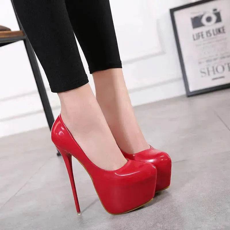 Charming Stiletto Women's Shoes With Pointed High Heels - www.Shopthatapp.com