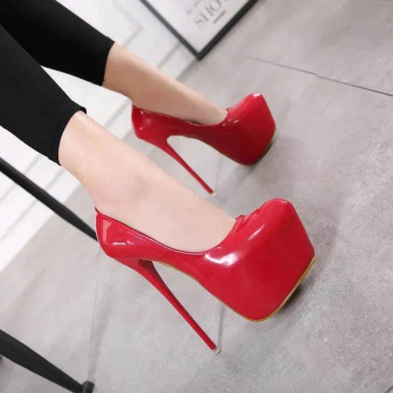 Charming Stiletto Women's Shoes With Pointed High Heels - www.Shopthatapp.com