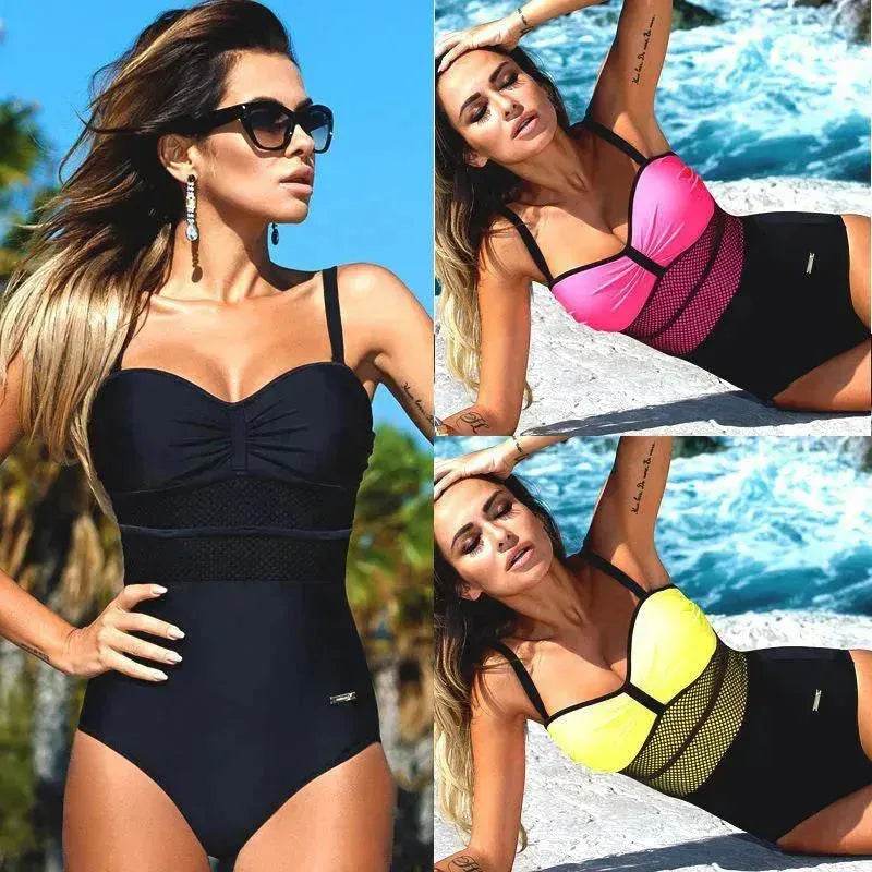 Charming Women One Piece Swimsuit Monokini Swimsuit Beach Wear Swimwear Bathing Suit Female Swimming Suit Beachwear - www.Shopthatapp.com