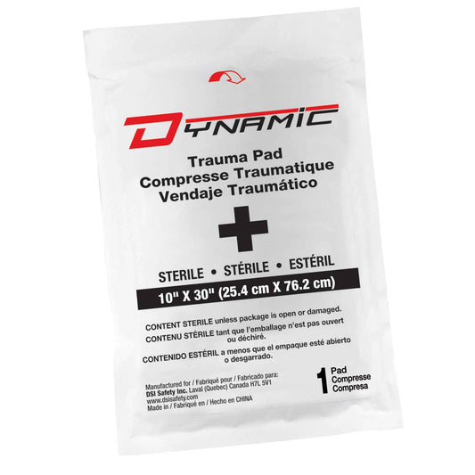 Trauma Gauze, Pad, 10" L x 30" W, Sterile, Medical Device Class 1