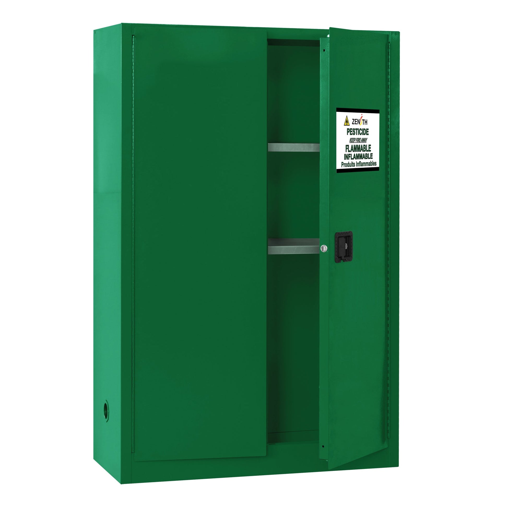 Pesticide Storage Cabinet, 45 gal., 65" H x 43" W x 18" D - www.Shopthatapp.com
