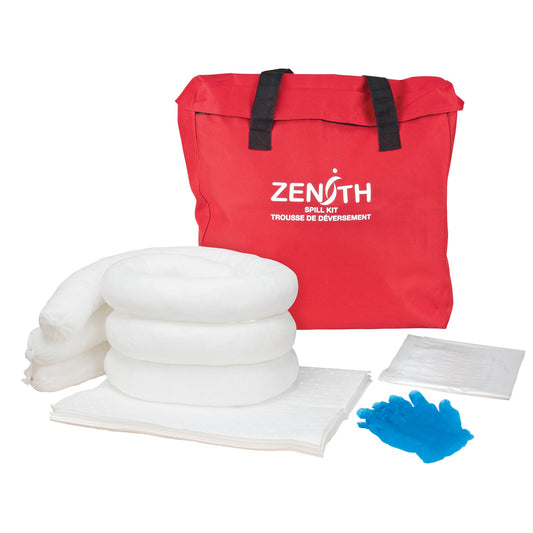 Spill Kit, Oil Only, Bag, 5 US gal. Absorbancy - www.Shopthatapp.com
