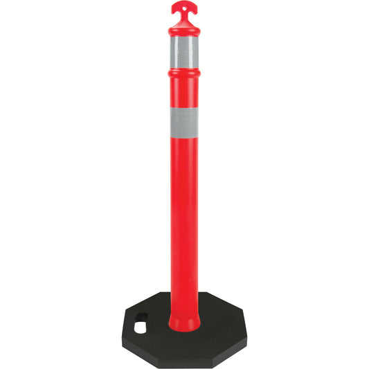 High-Visibility Delineator Post, 42" H, Orange - www.Shopthatapp.com
