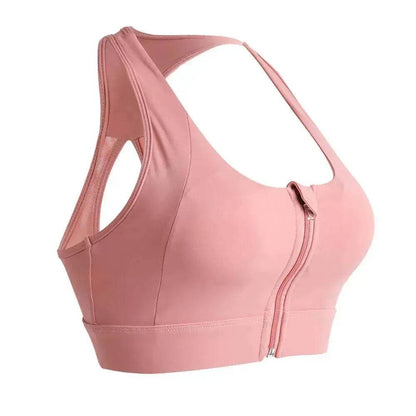 Shockproof Yoga Vest Type Exercise Workout Fitness Bra - www.Shopthatapp.com