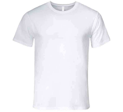 White Tshirtgang unisex t-shirt for casual wear and customization, ideal for Shopthatapp kitchenware
