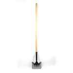 Shovel Square Mouth 58" x  BLADE 9 1/2" Wood L-Handle - www.Shopthatapp.com