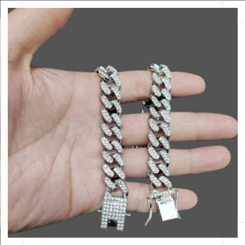 Lost and Found Jewelers Silver Cuban Link Bracelet - Www.Shopthatapp.com