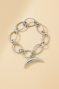 Silver Lunar Link Bracelet - www.Shopthatapp.com