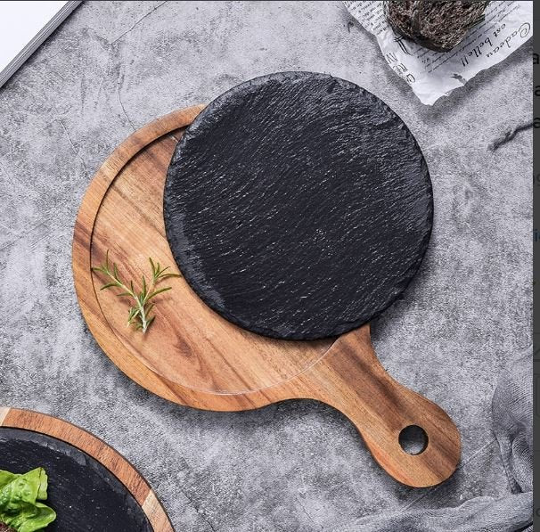 Ardoise en bois pour charcuterie