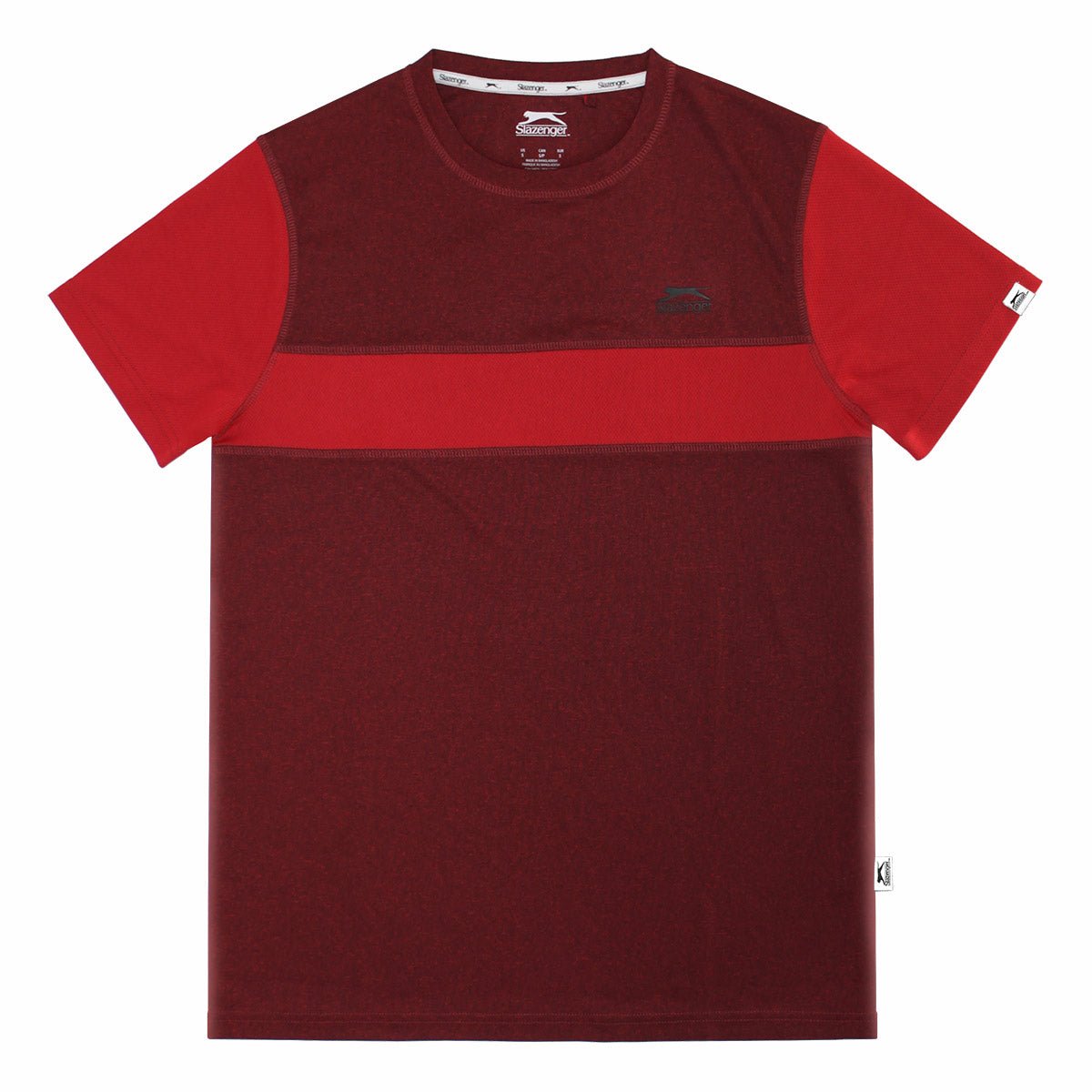 Slazenger men's doubles poly crewneck tee - www.Shopthatapp.com