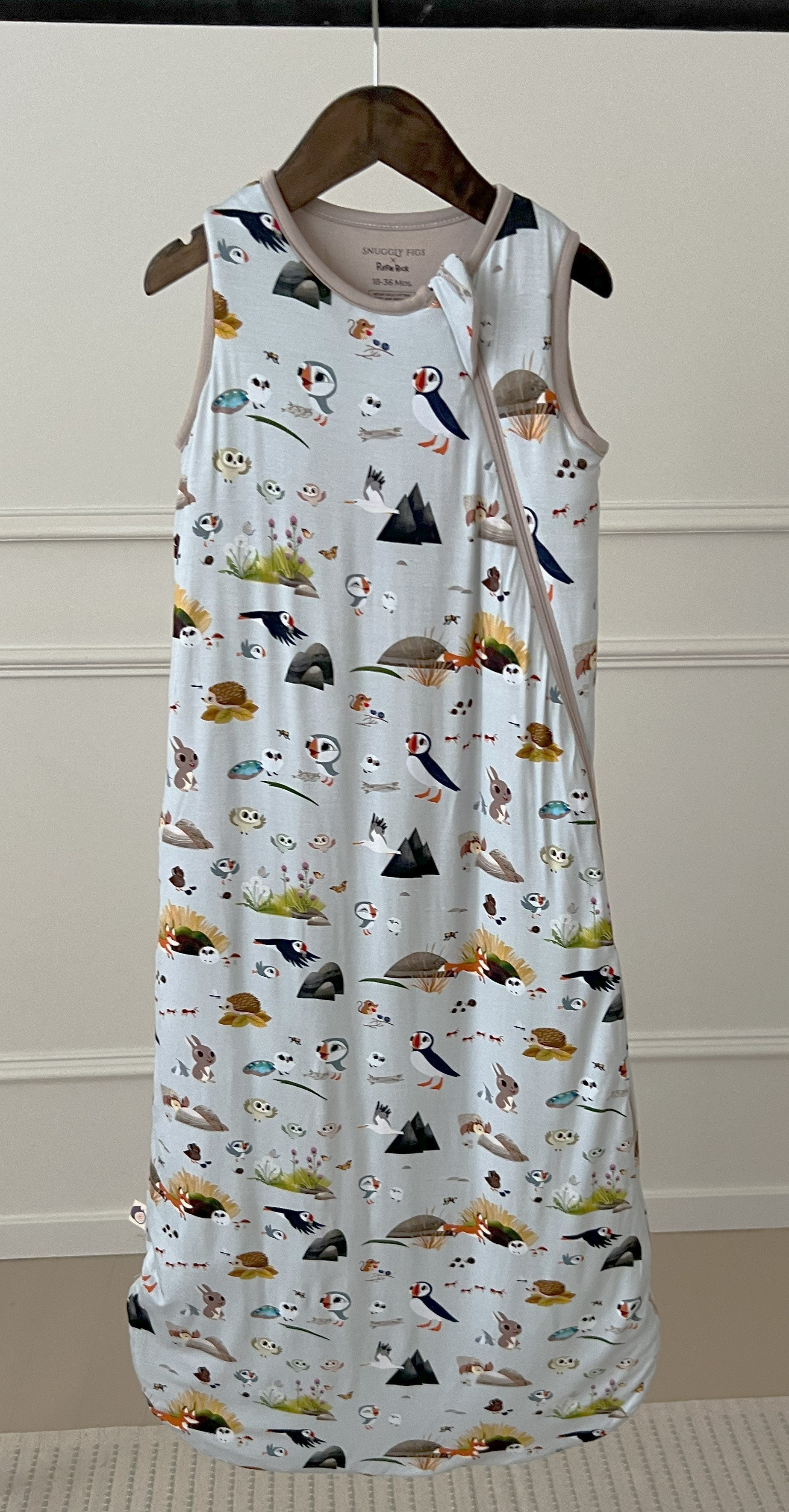 Snuggly Figs™ X Puffin Rock™ - Meadow Friends - Bamboo Sleeping Bags - www.Shopthatapp.com