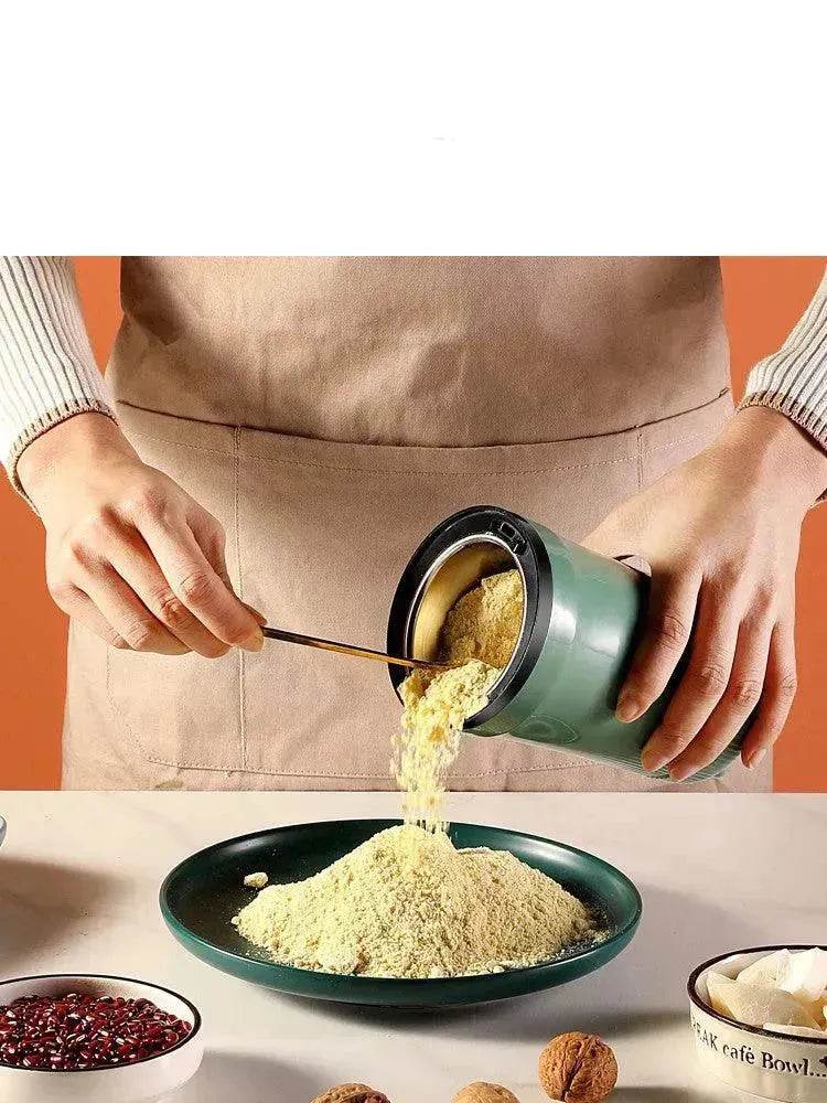 Small Grinder, Grain Grinder, Household Flour Milling MachineFine Milling Machine, Dry Grinding Coffee Grinder, And Beans - www.Shopthatapp.com