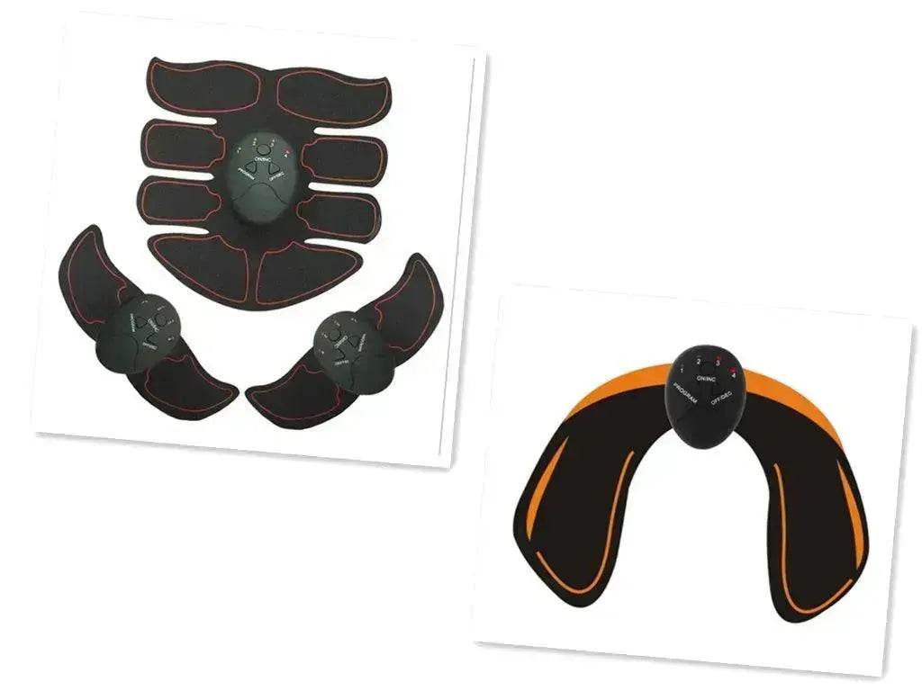 Smart rechargeable abdominal/ Muscle simulation patch - www.Shopthatapp.com