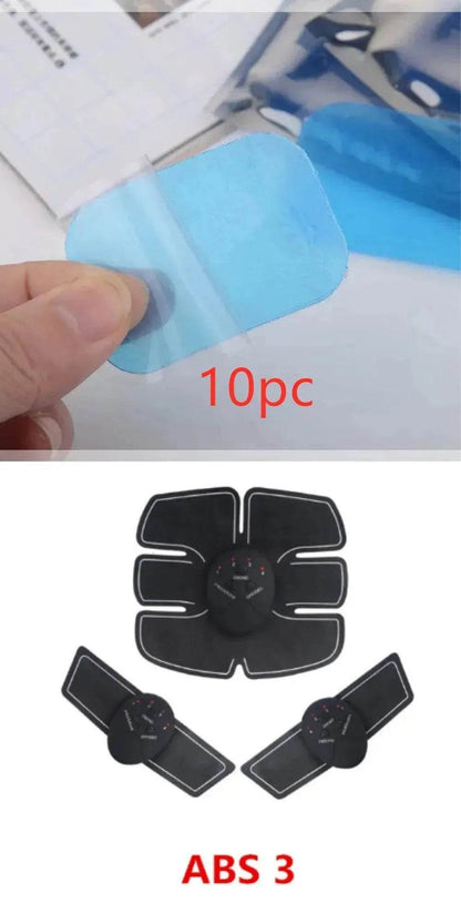 Smart rechargeable abdominal/ Muscle simulation patch - www.Shopthatapp.com