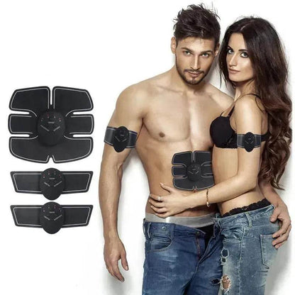 Smart rechargeable abdominal/ Muscle simulation patch - www.Shopthatapp.com