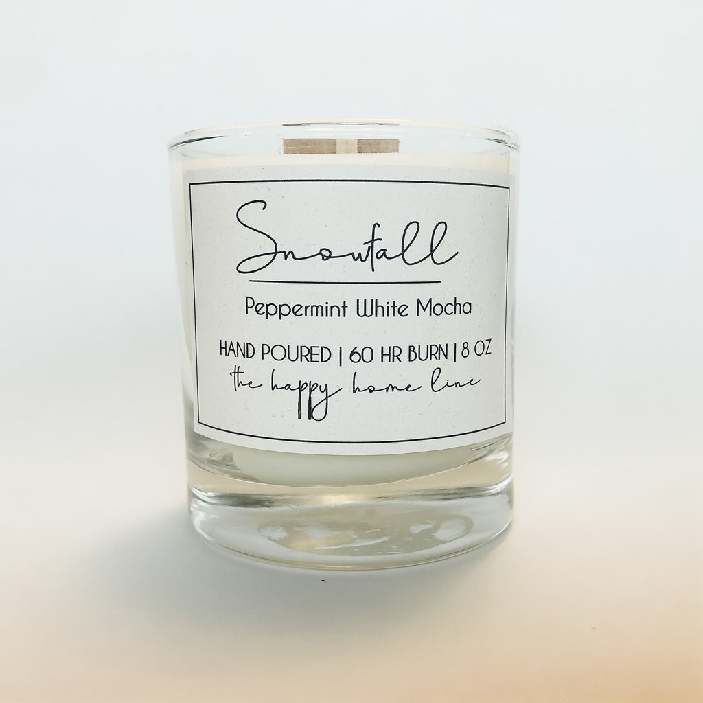 Snowfall Wood Wick Candle - www.Shopthatapp.com