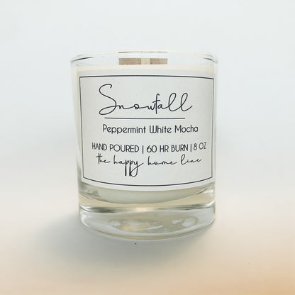 Snowfall Wood Wick Candle-Candles, etc-www.Shopthatapp.com-The Happy Home Line