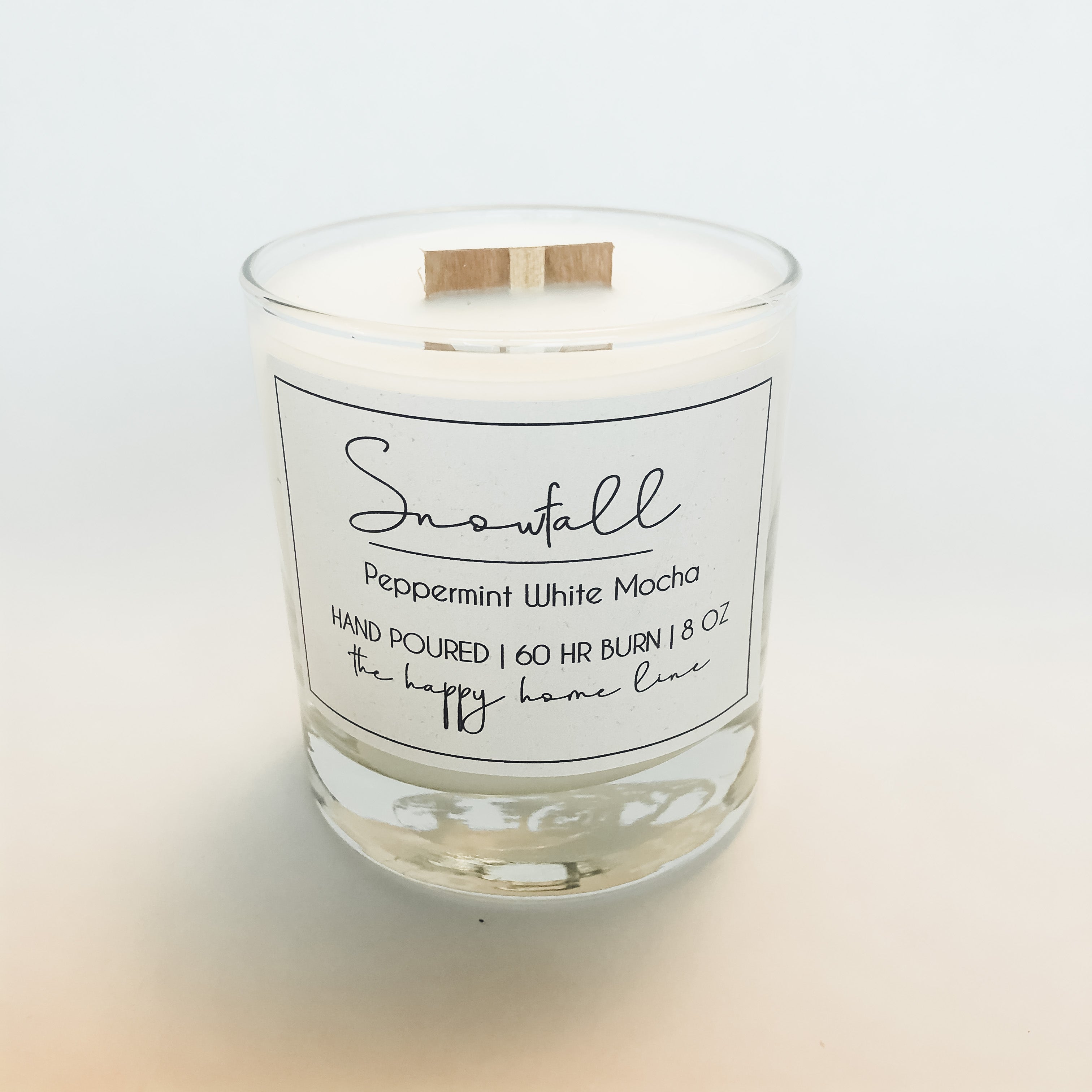 Snowfall Wood Wick Candle - www.Shopthatapp.com
