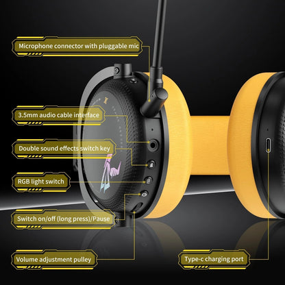 SOMiC G760 Wireless Gaming Headset - PC|PS4|PS5|XBOX