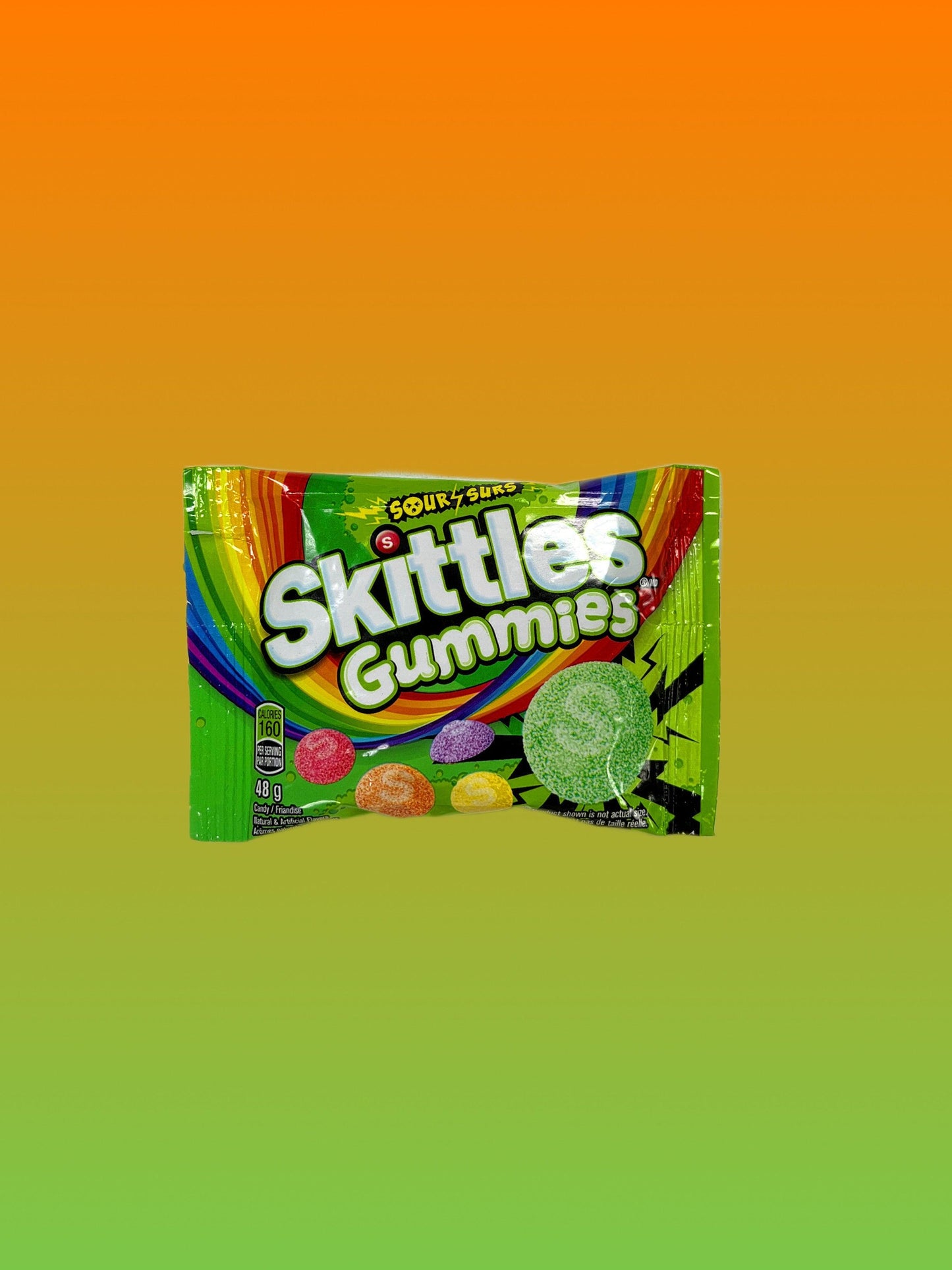 Sour Skittles Gummies - 48G - www.Shopthatapp.com
