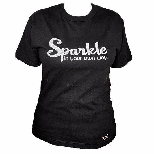 Sparkle In Your Own Way T-Shirts (KCC BRAND) - www.Shopthatapp.com
