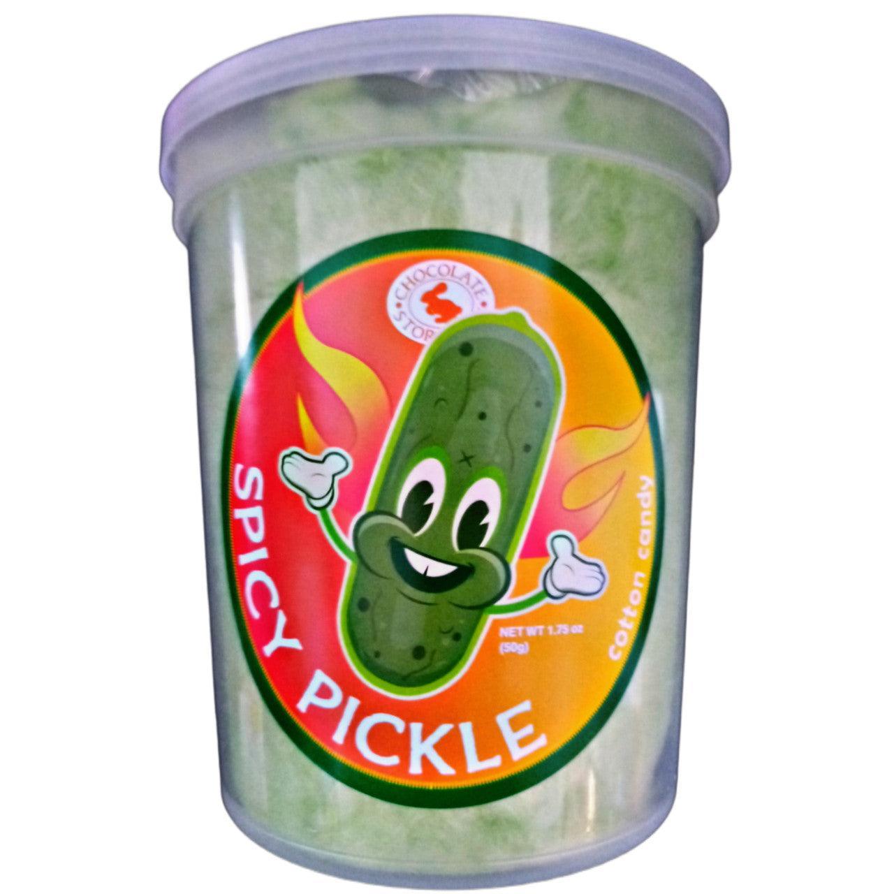 Spicy Pickle Cotton Candy - www.Shopthatapp.com