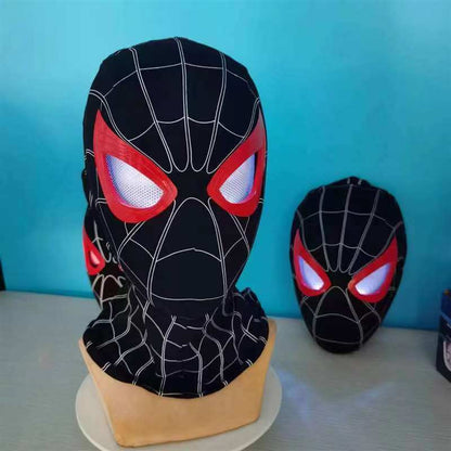 Authentic Spider-Man Electronic Mask with Moving Eyes: 1:1 Cosplay Headgear - Kidstoylover's Remote Control & Elastic Toy for Adults and Kids - Perfect Gift for Superhero Fans - www.Shopthatapp.com