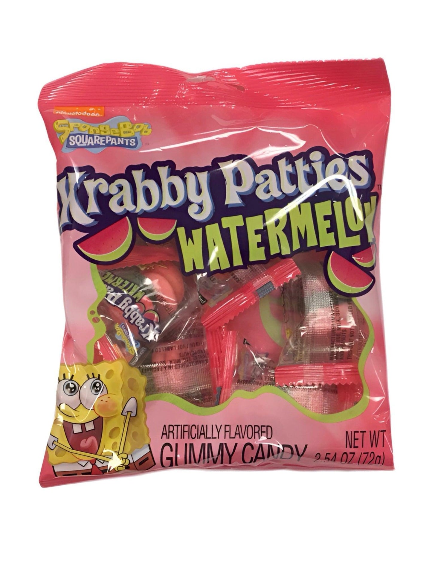 Spongebob Krabby Patties Watermelon Candy Bag - www.Shopthatapp.com