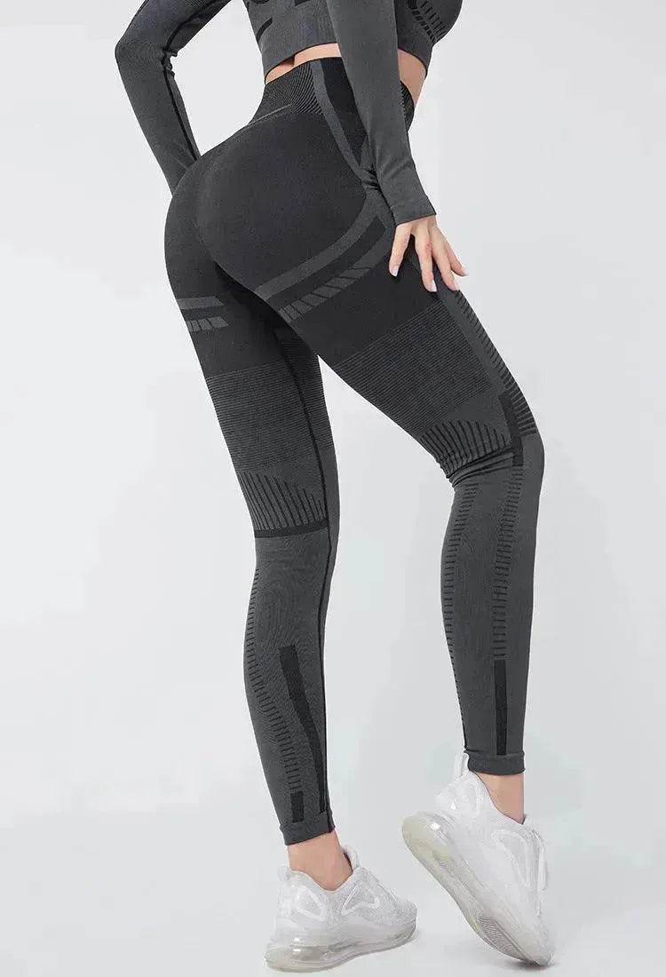 Sports yoga gym pants high waist - www.Shopthatapp.com