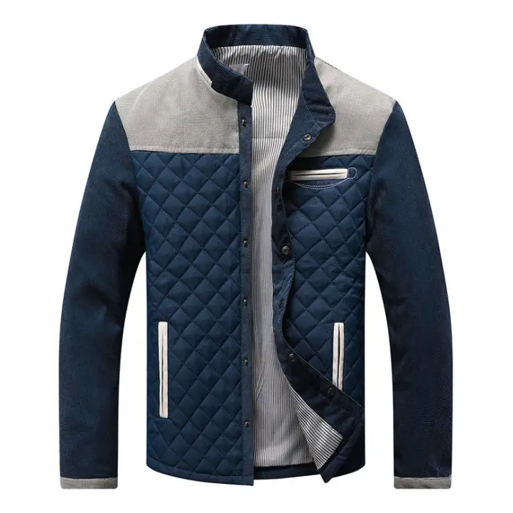 Spring Autumn New Men's Casual Jackets Solid Men Patchwork Slim Fit Coats Male Tracksuit Mens Sportswear Men - www.Shopthatapp.com