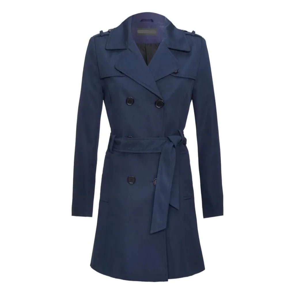 Zweireihiger Militär-Trenchcoat für Frühling/Sommer (9049-SP)