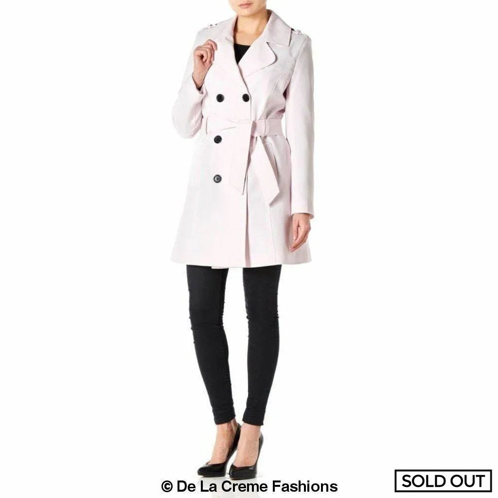 Zweireihiger Militär-Trenchcoat für Frühling/Sommer (9049-SP)