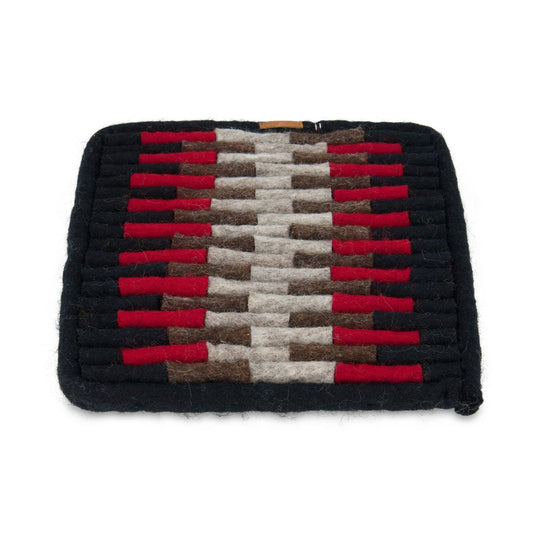 Square Dori Trivet - Red - www.Shopthatapp.com