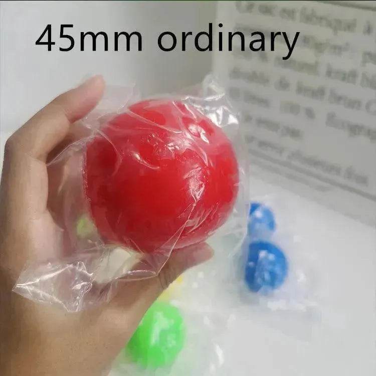 Stick Wall Ball Stress Relief Toys Sticky Squash Ball - www.Shopthatapp.com